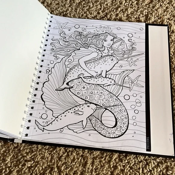 Kaleidoscope coloring book - Picture 5 of 8